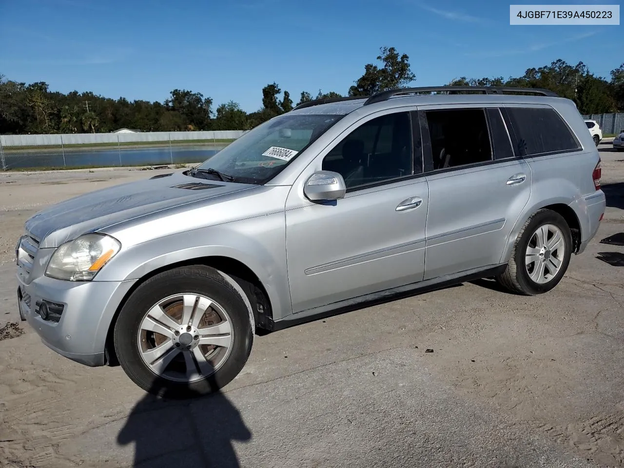 2009 Mercedes-Benz Gl 450 4Matic VIN: 4JGBF71E39A450223 Lot: 76686084