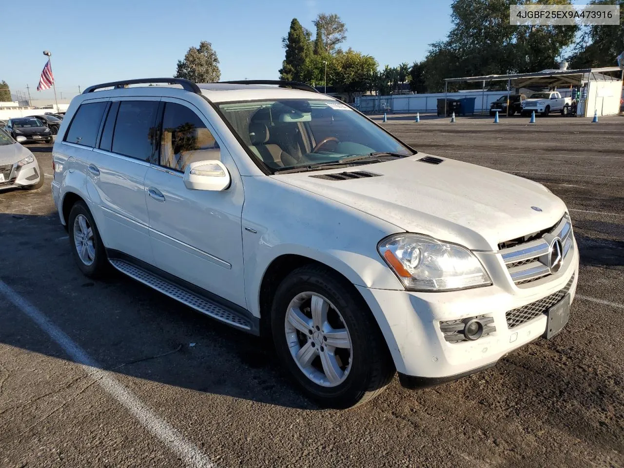 2009 Mercedes-Benz Gl VIN: 4JGBF25EX9A473916 Lot: 77783184