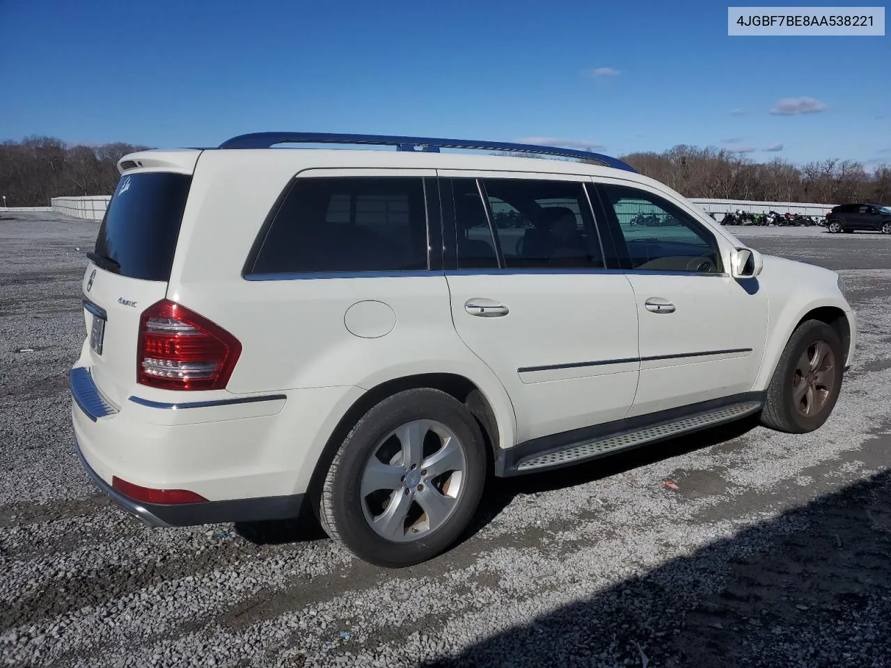 2010 Mercedes-Benz Gl 450 4Matic VIN: 4JGBF7BE8AA538221 Lot: 37937794