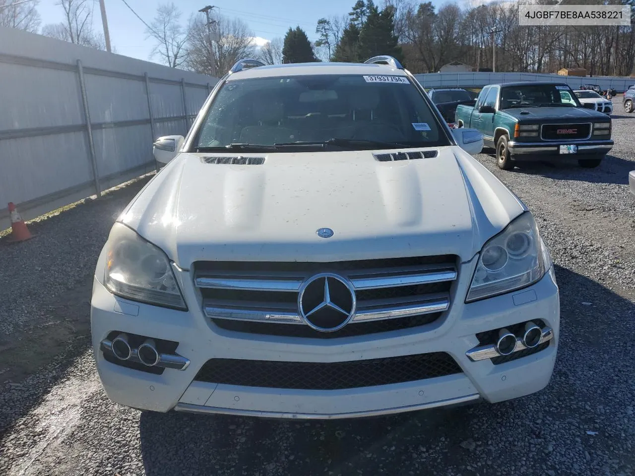 2010 Mercedes-Benz Gl 450 4Matic VIN: 4JGBF7BE8AA538221 Lot: 37937794