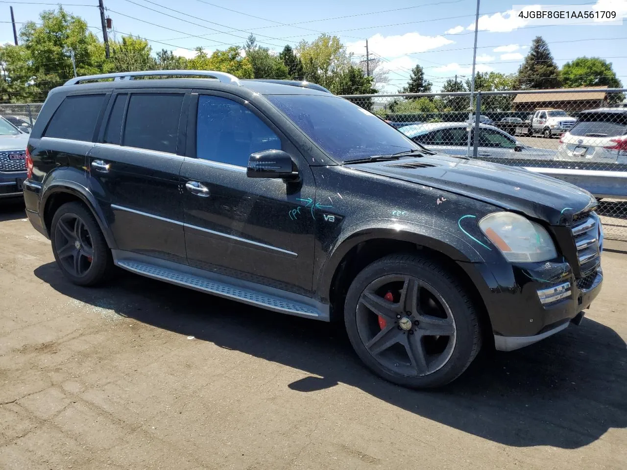 2010 Mercedes-Benz Gl 550 4Matic VIN: 4JGBF8GE1AA561709 Lot: 65414554