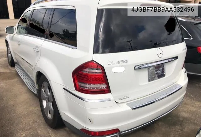 2010 Mercedes-Benz Gl 450 4Matic VIN: 4JGBF7BB9AA532496 Lot: 68259334