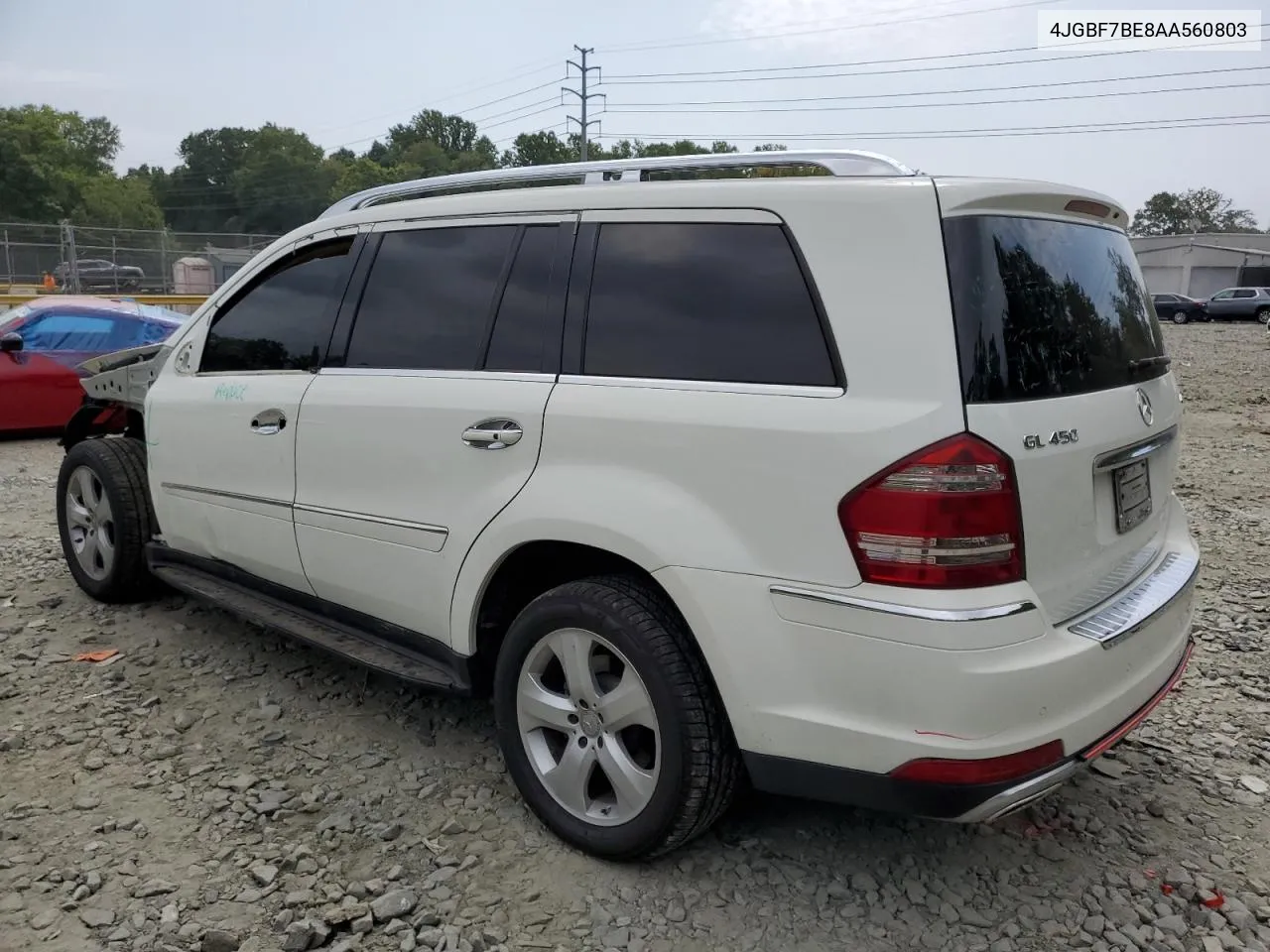 2010 Mercedes-Benz Gl 450 4Matic VIN: 4JGBF7BE8AA560803 Lot: 68531384