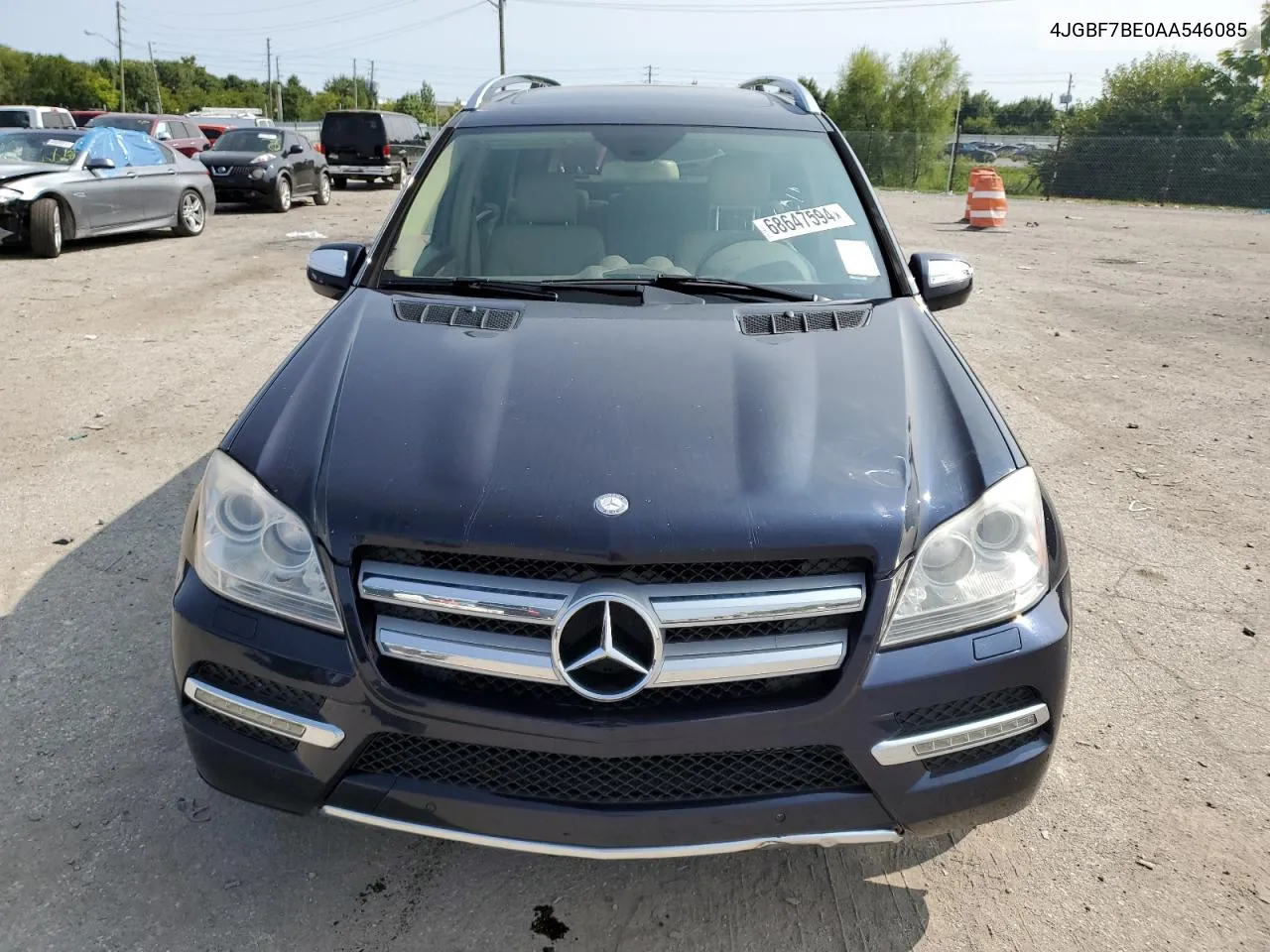 2010 Mercedes-Benz Gl 450 4Matic VIN: 4JGBF7BE0AA546085 Lot: 68647594