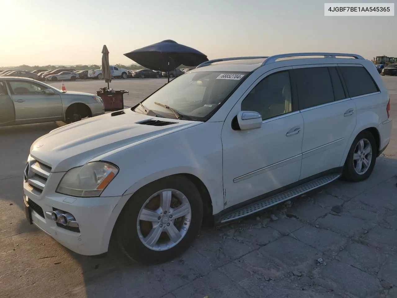 2010 Mercedes-Benz Gl 450 4Matic VIN: 4JGBF7BE1AA545365 Lot: 68852704