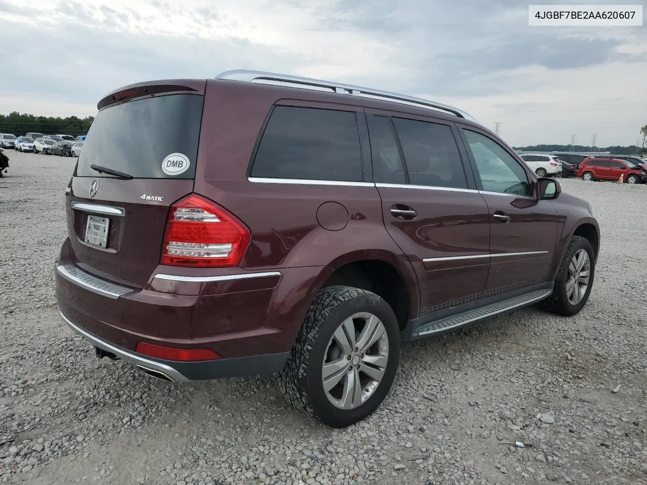 2010 Mercedes-Benz Gl 450 4Matic VIN: 4JGBF7BE2AA620607 Lot: 70135374