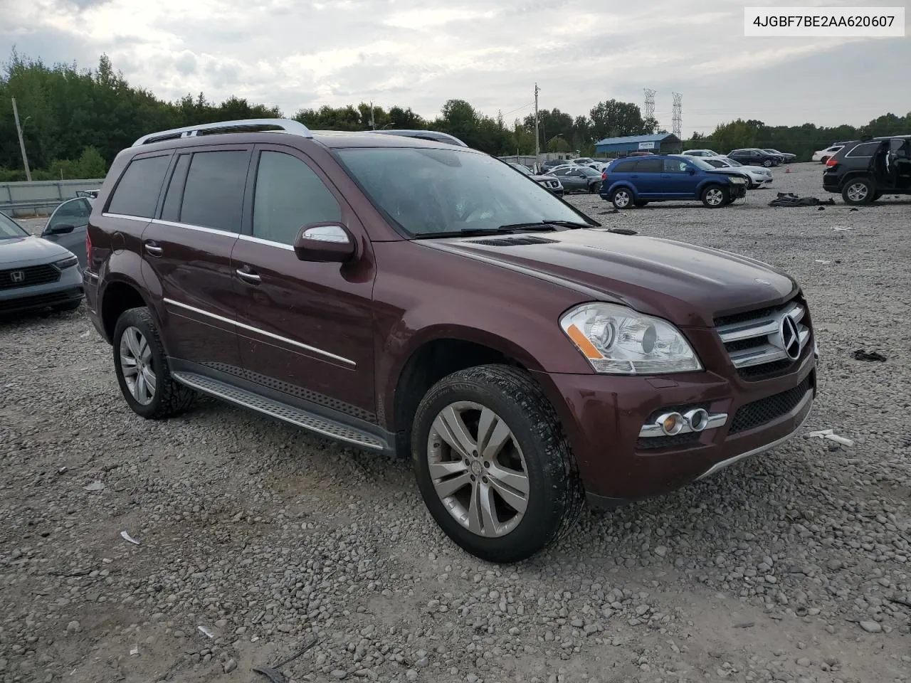 2010 Mercedes-Benz Gl 450 4Matic VIN: 4JGBF7BE2AA620607 Lot: 70135374