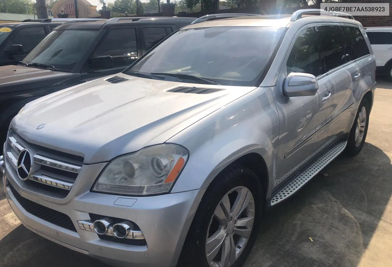 4JGBF7BE7AA538923 2010 Mercedes-Benz Gl 450 4Matic