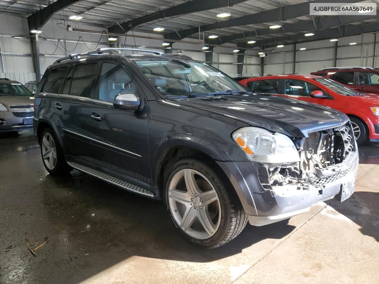 2010 Mercedes-Benz Gl 550 4Matic VIN: 4JGBF8GE6AA567649 Lot: 72354454