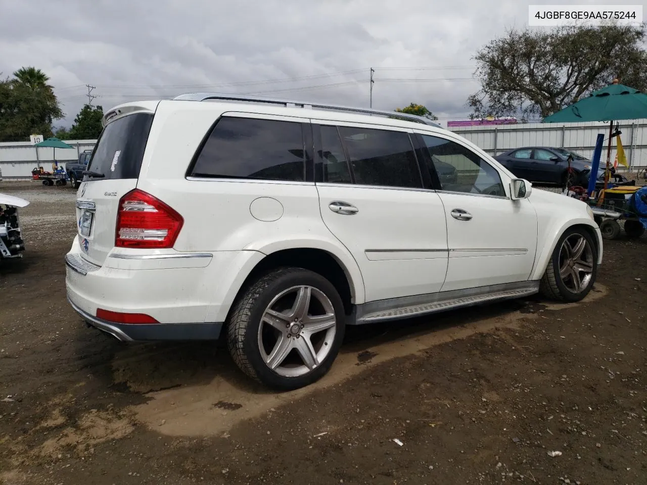 2010 Mercedes-Benz Gl 550 4Matic VIN: 4JGBF8GE9AA575244 Lot: 72387904