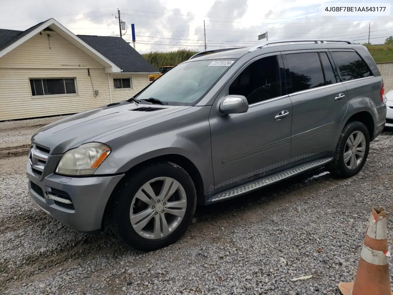 2010 Mercedes-Benz Gl 450 4Matic VIN: 4JGBF7BE1AA543177 Lot: 72775124