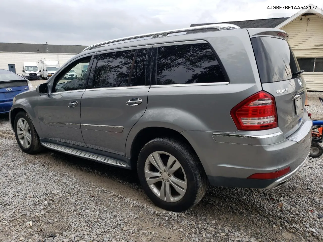 2010 Mercedes-Benz Gl 450 4Matic VIN: 4JGBF7BE1AA543177 Lot: 72775124