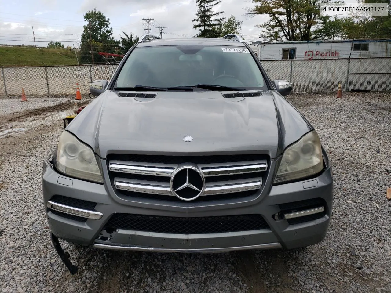 2010 Mercedes-Benz Gl 450 4Matic VIN: 4JGBF7BE1AA543177 Lot: 72775124