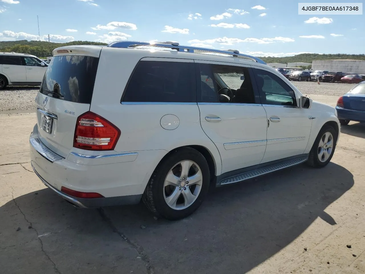 2010 Mercedes-Benz Gl 450 4Matic VIN: 4JGBF7BE0AA617348 Lot: 73181394