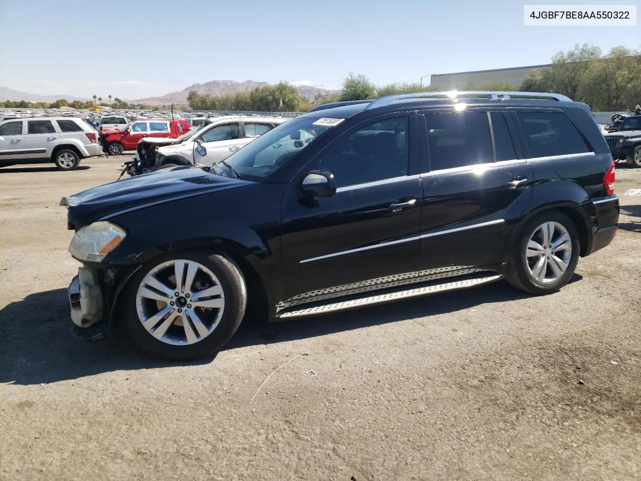 2010 Mercedes-Benz Gl 450 4Matic VIN: 4JGBF7BE8AA550322 Lot: 73576304