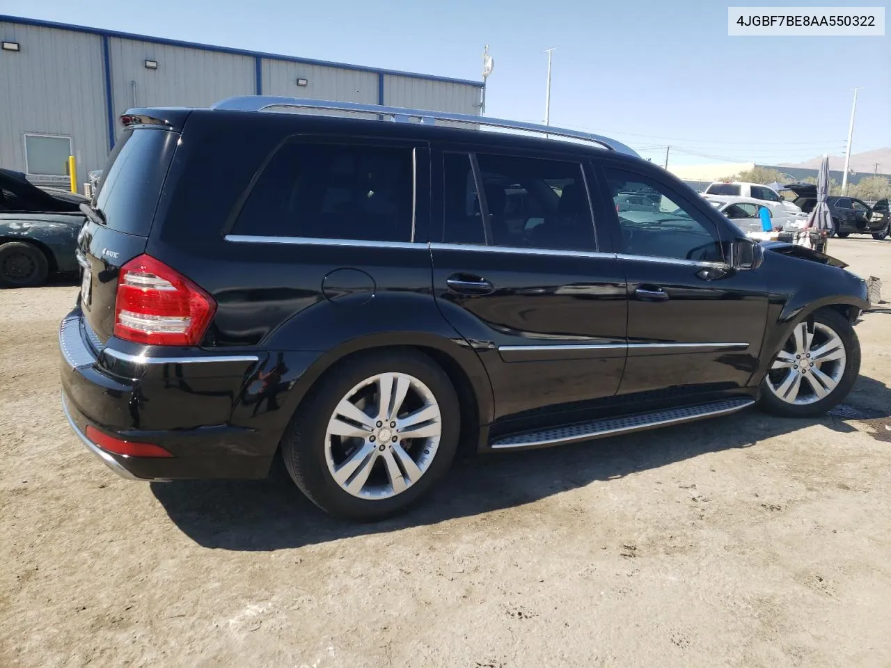 2010 Mercedes-Benz Gl 450 4Matic VIN: 4JGBF7BE8AA550322 Lot: 73576304