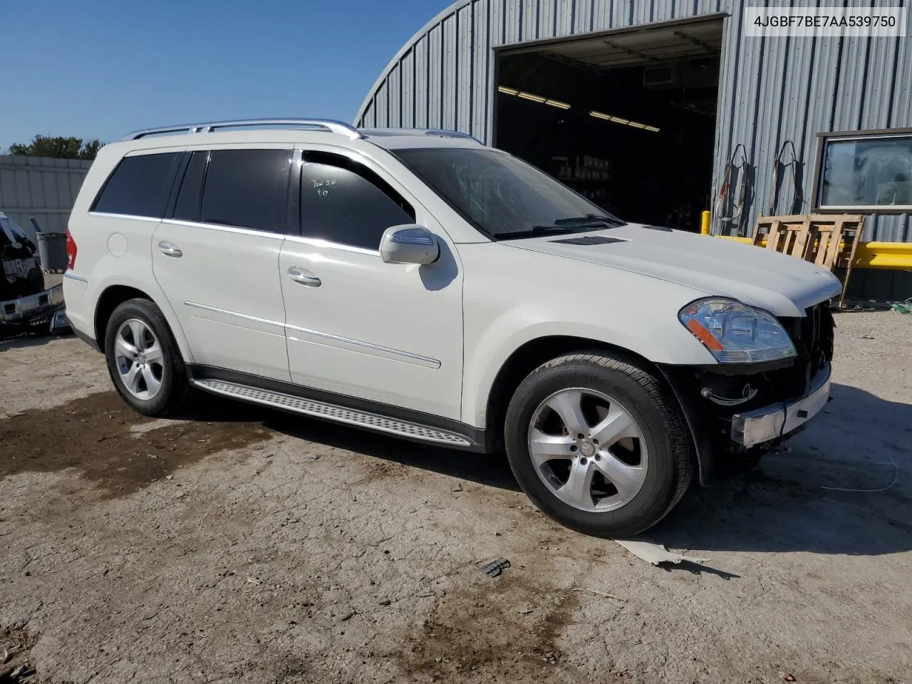 2010 Mercedes-Benz Gl 450 4Matic VIN: 4JGBF7BE7AA539750 Lot: 74563644