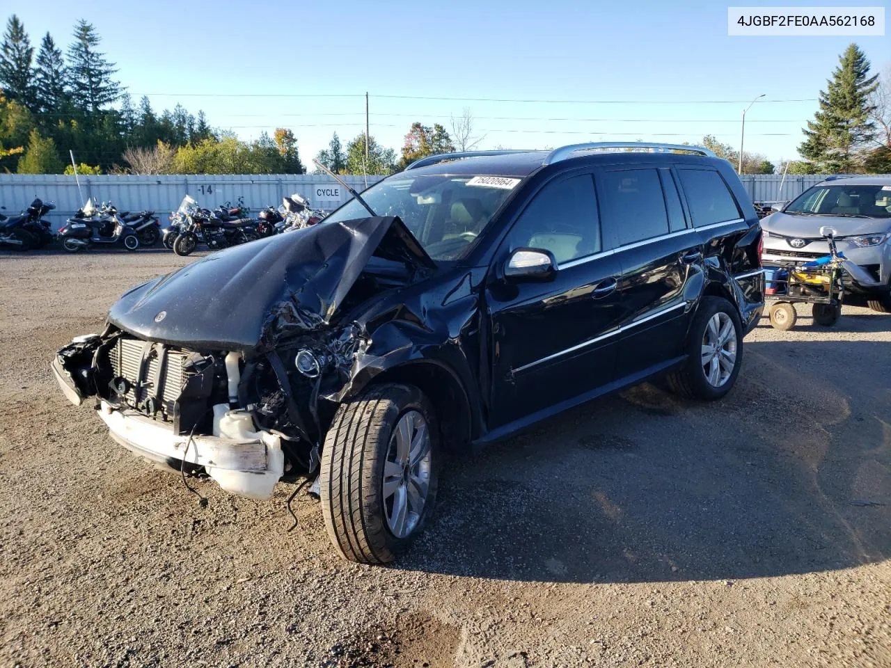 2010 Mercedes-Benz Gl 350 Bluetec VIN: 4JGBF2FE0AA562168 Lot: 75020964