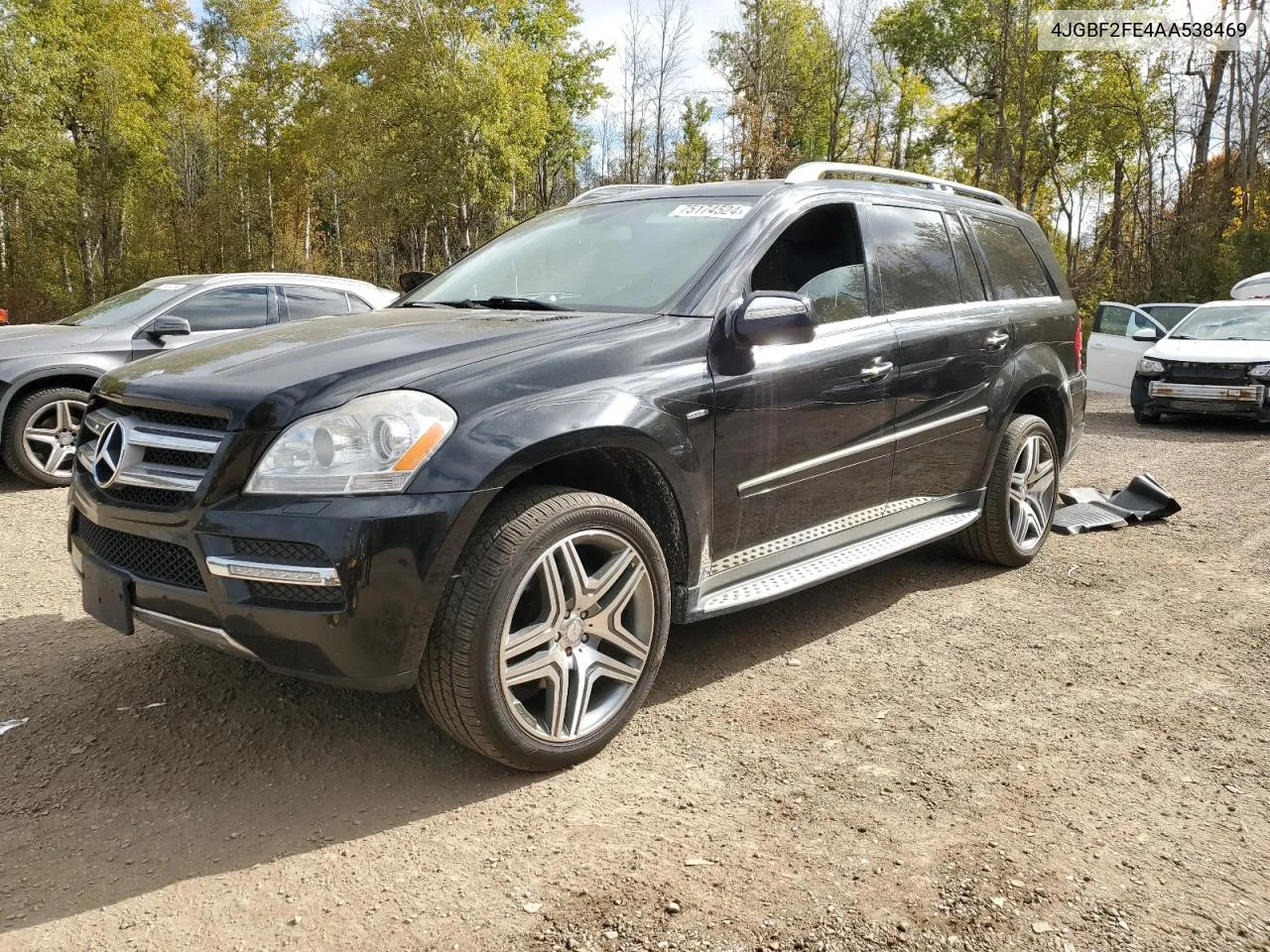 2010 Mercedes-Benz Gl 350 Bluetec VIN: 4JGBF2FE4AA538469 Lot: 75174524