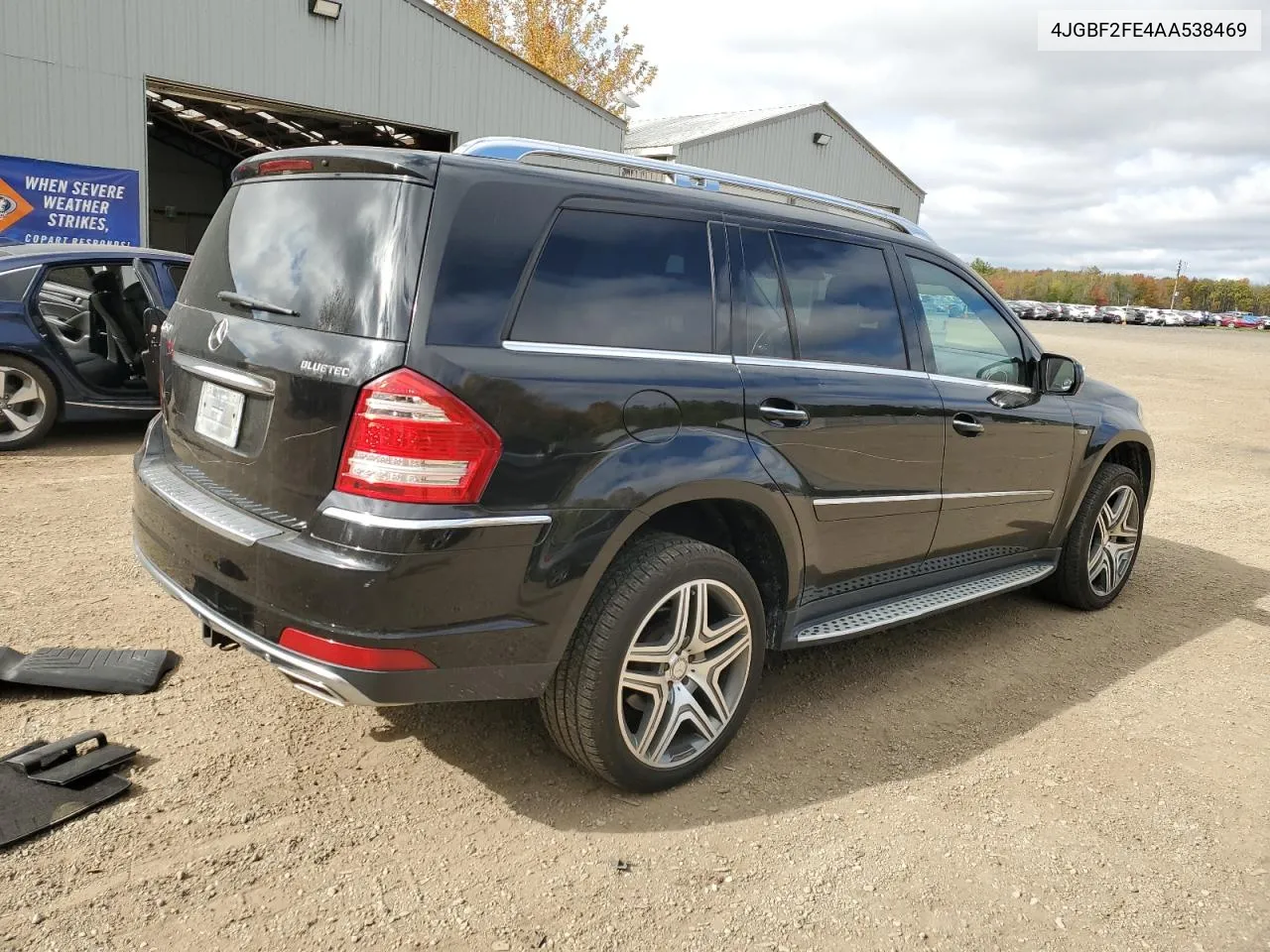 2010 Mercedes-Benz Gl 350 Bluetec VIN: 4JGBF2FE4AA538469 Lot: 75174524