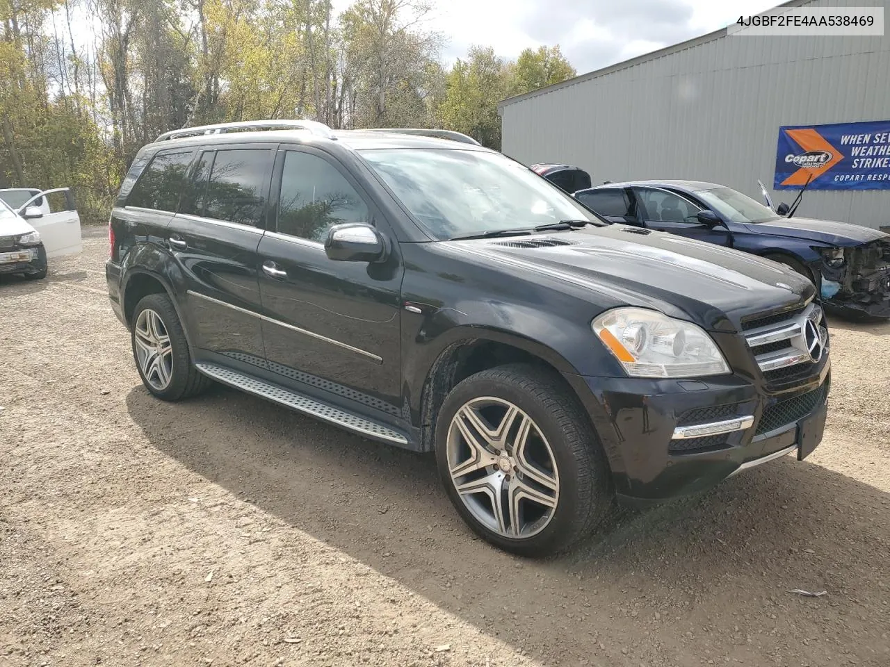 2010 Mercedes-Benz Gl 350 Bluetec VIN: 4JGBF2FE4AA538469 Lot: 75174524