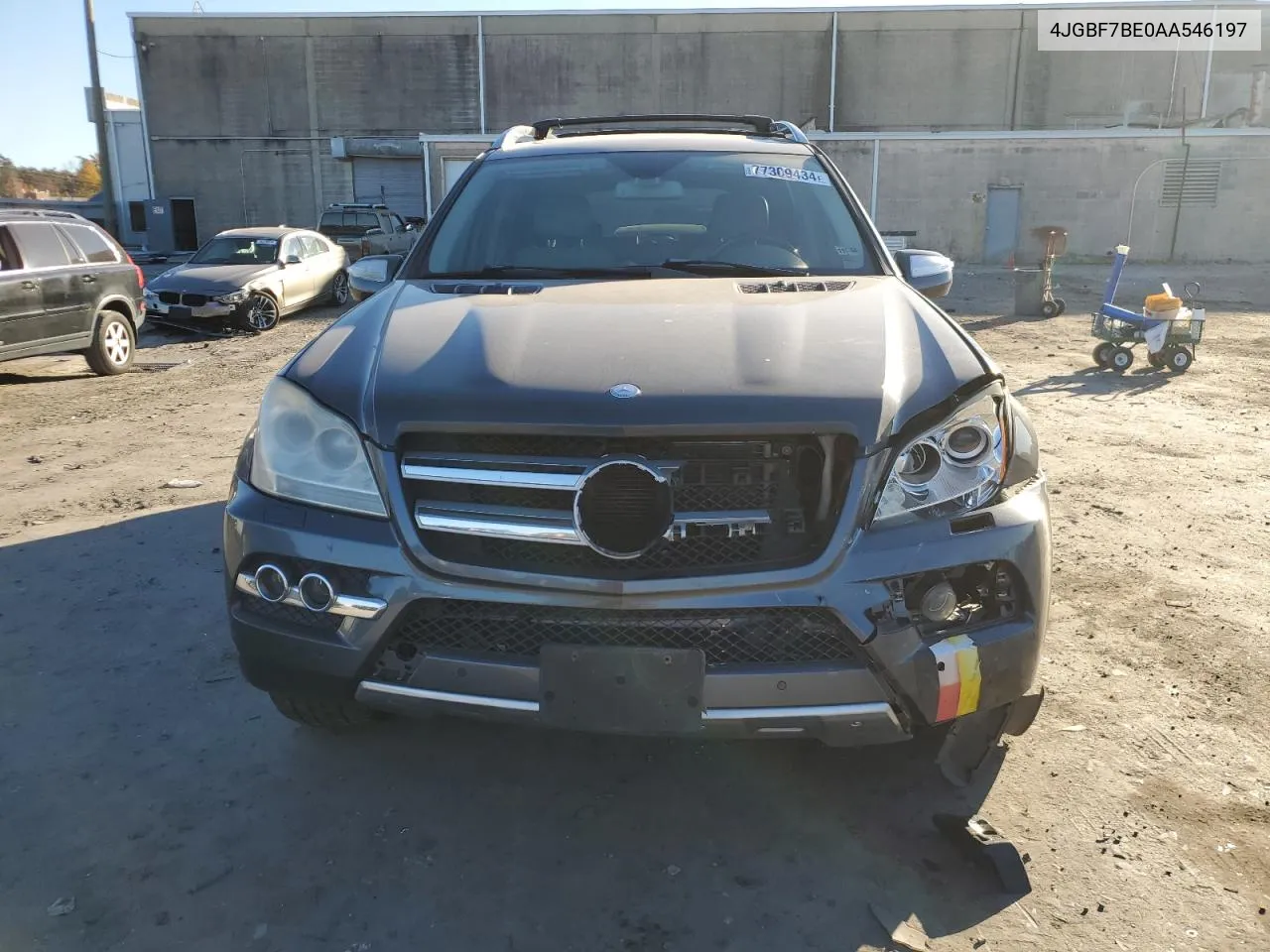 2010 Mercedes-Benz Gl 450 4Matic VIN: 4JGBF7BE0AA546197 Lot: 77309434