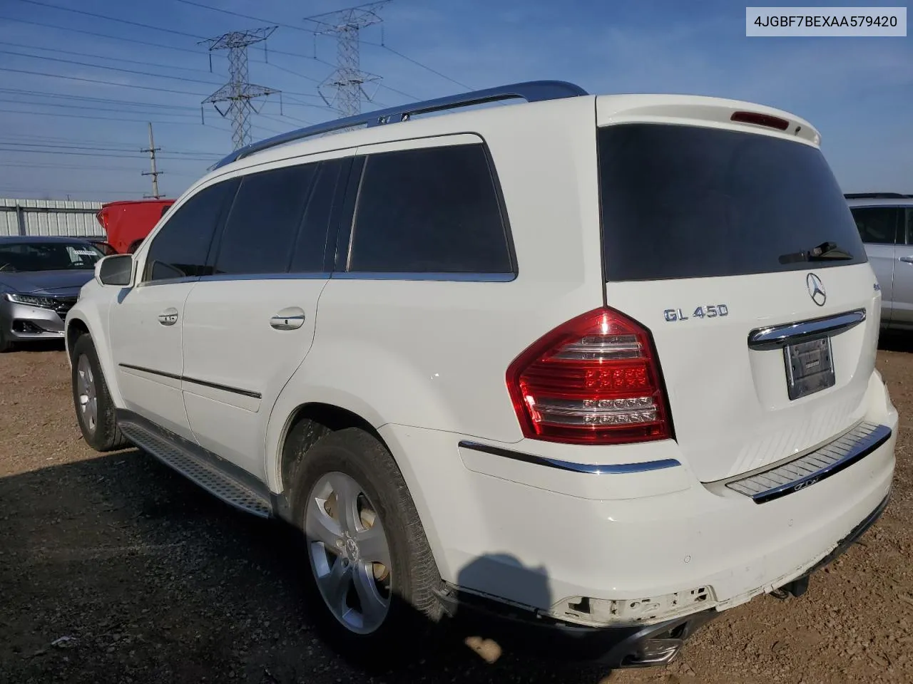 2010 Mercedes-Benz Gl 450 4Matic VIN: 4JGBF7BEXAA579420 Lot: 77492994