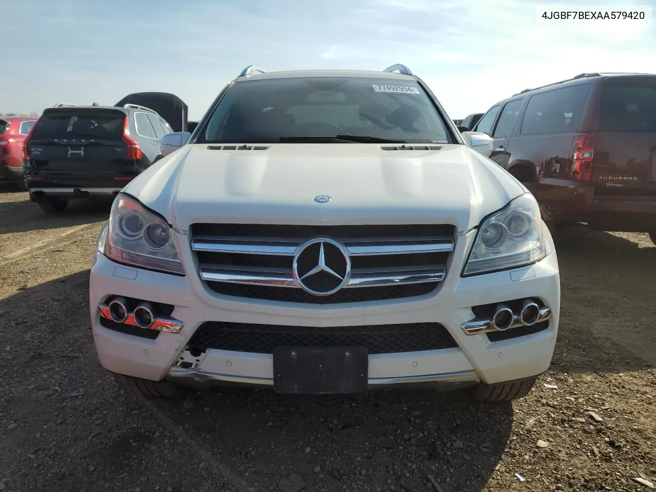 2010 Mercedes-Benz Gl 450 4Matic VIN: 4JGBF7BEXAA579420 Lot: 77492994