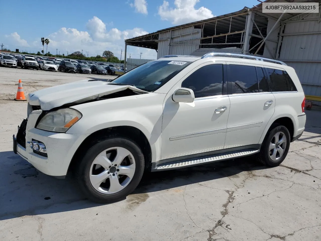 2010 Mercedes-Benz Gl 450 4Matic VIN: 4JGBF7BB2AA533215 Lot: 78221654