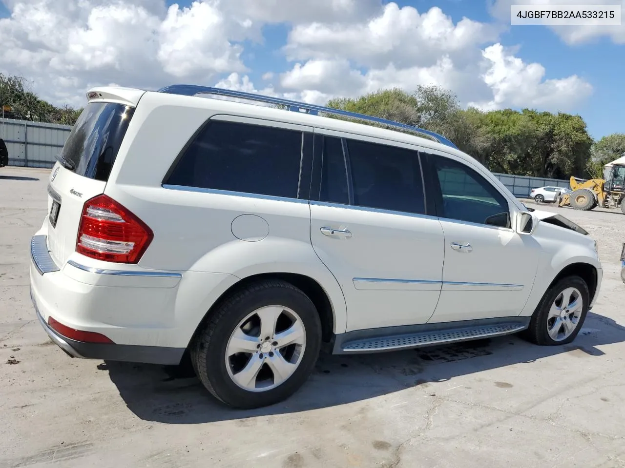 2010 Mercedes-Benz Gl 450 4Matic VIN: 4JGBF7BB2AA533215 Lot: 78221654