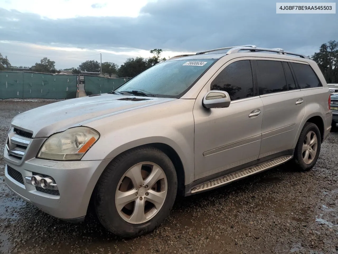 2010 Mercedes-Benz Gl 450 4Matic VIN: 4JGBF7BE9AA545503 Lot: 78600634