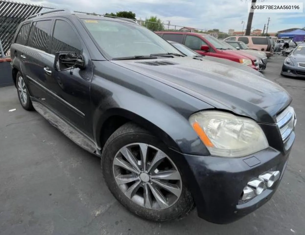 2010 Mercedes-Benz Gl 450 4Matic VIN: 4JGBF7BE2AA560196 Lot: 79782314