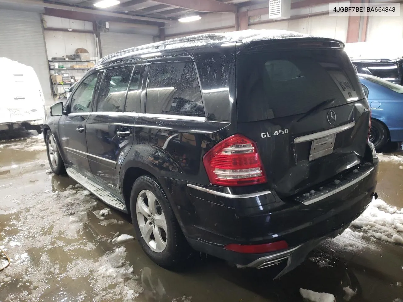 2011 Mercedes-Benz Gl 450 4Matic VIN: 4JGBF7BE1BA664843 Lot: 37686774