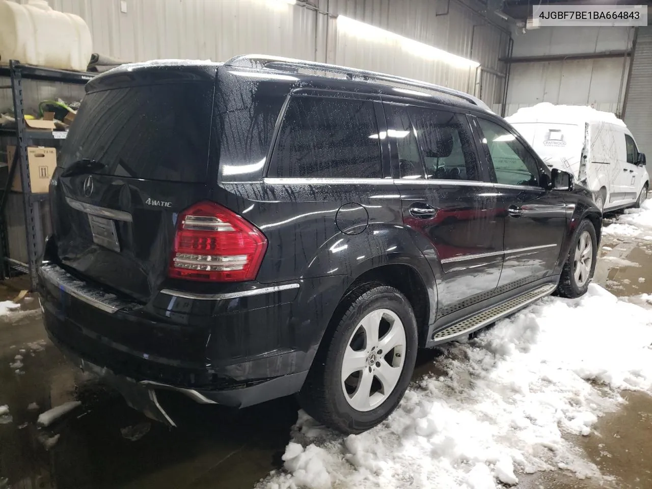 2011 Mercedes-Benz Gl 450 4Matic VIN: 4JGBF7BE1BA664843 Lot: 37686774