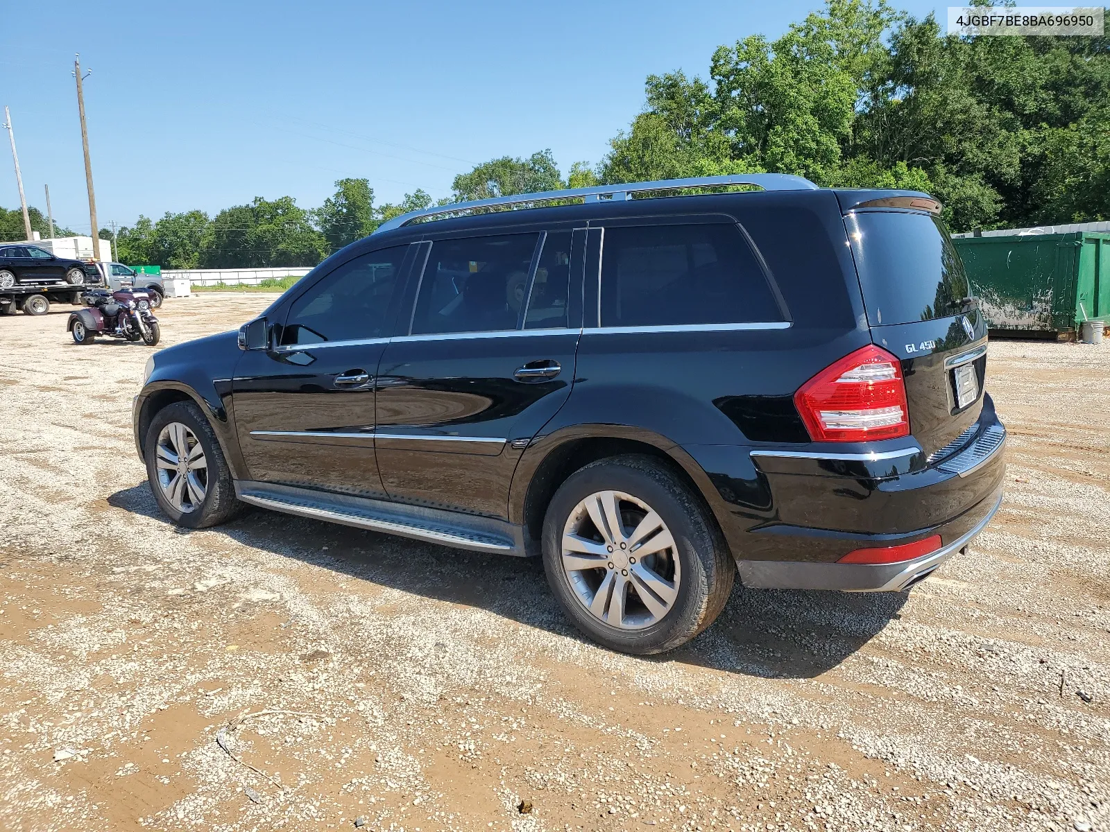 2011 Mercedes-Benz Gl 450 4Matic VIN: 4JGBF7BE8BA696950 Lot: 60877914