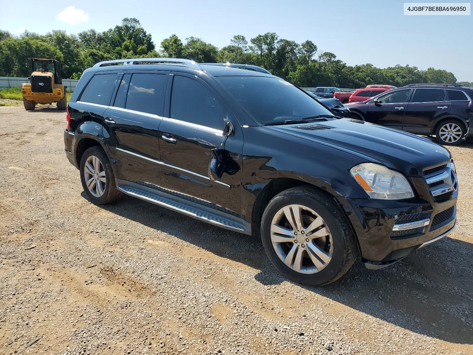 2011 Mercedes-Benz Gl 450 4Matic VIN: 4JGBF7BE8BA696950 Lot: 60877914