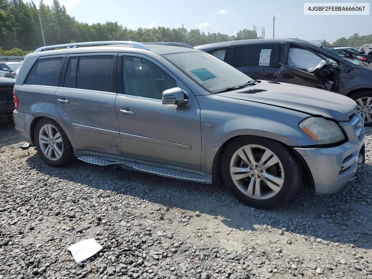 2011 Mercedes-Benz Gl 350 Bluetec VIN: 4JGBF2FE8BA666067 Lot: 65453114