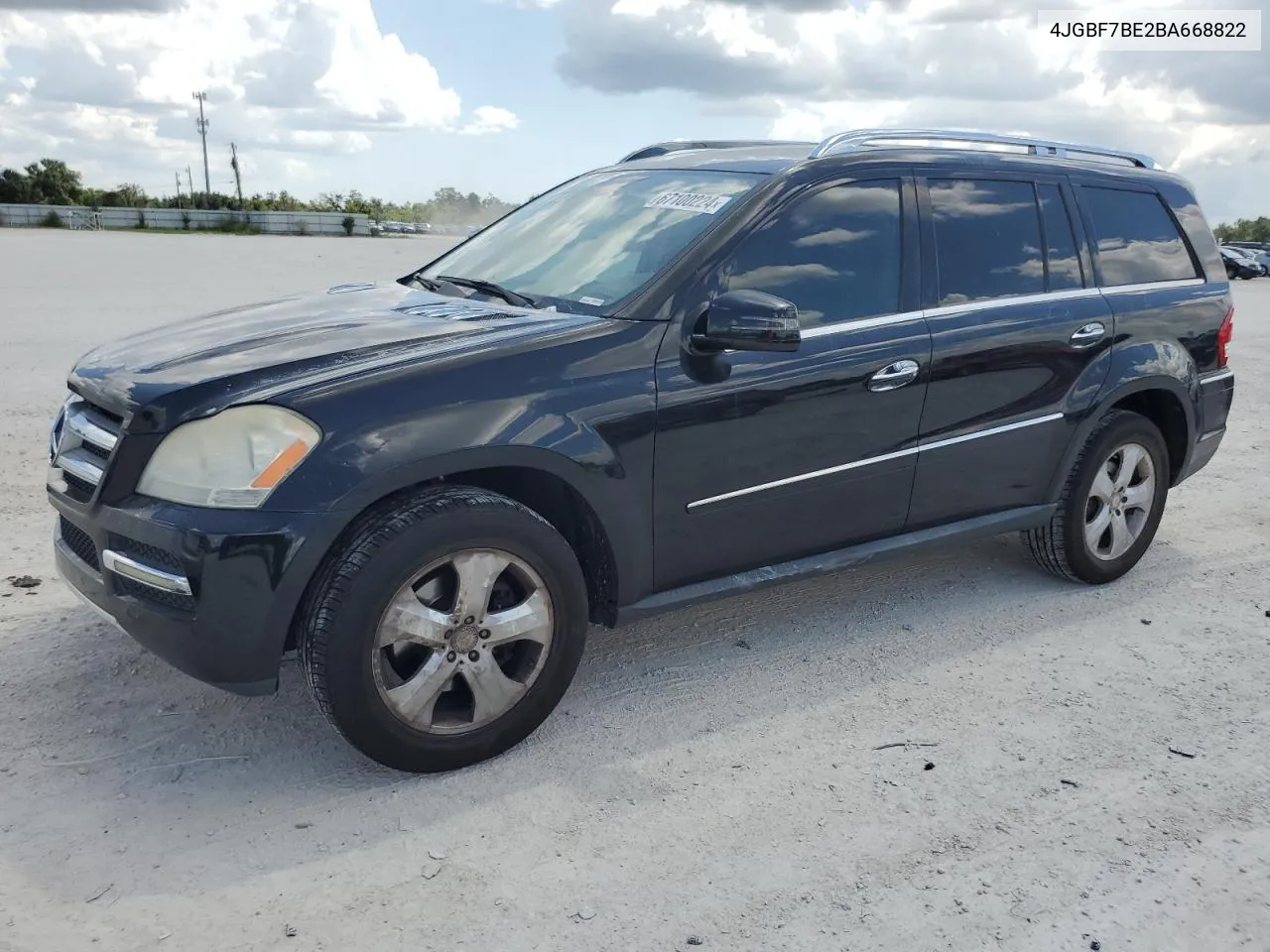 2011 Mercedes-Benz Gl 450 4Matic VIN: 4JGBF7BE2BA668822 Lot: 67100224