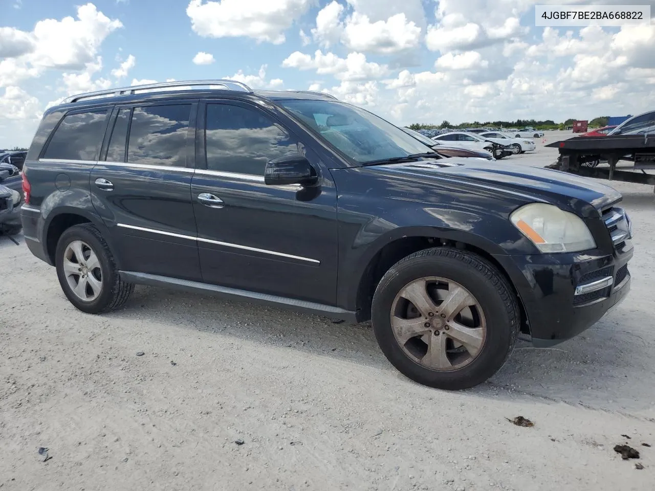 2011 Mercedes-Benz Gl 450 4Matic VIN: 4JGBF7BE2BA668822 Lot: 67100224