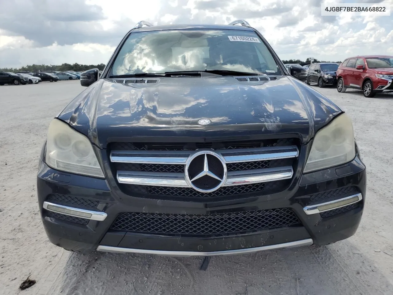 2011 Mercedes-Benz Gl 450 4Matic VIN: 4JGBF7BE2BA668822 Lot: 67100224