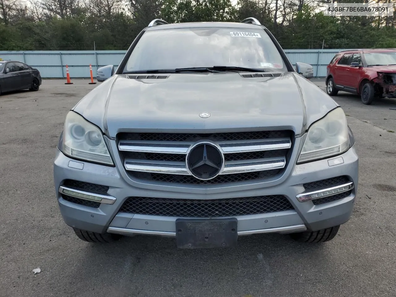 2011 Mercedes-Benz Gl 450 4Matic VIN: 4JGBF7BE6BA678091 Lot: 69116404