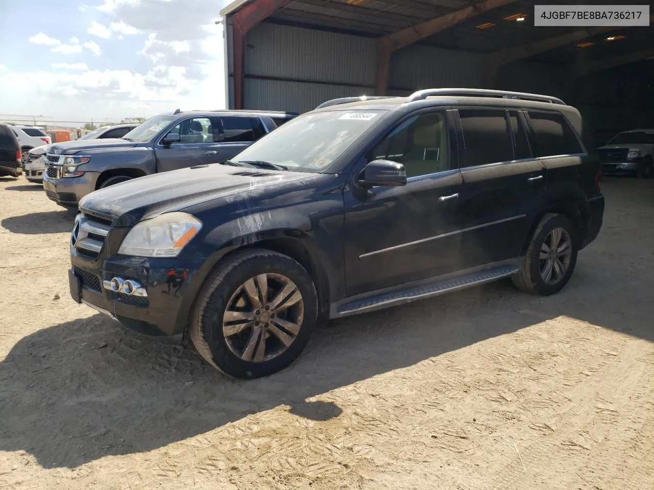 2011 Mercedes-Benz Gl 450 4Matic VIN: 4JGBF7BE8BA736217 Lot: 71088544