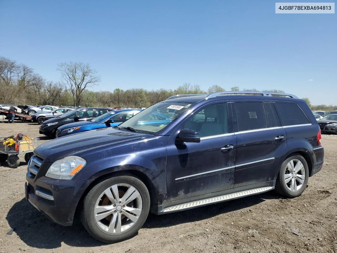 2011 Mercedes-Benz Gl 450 4Matic VIN: 4JGBF7BEXBA694813 Lot: 71241744