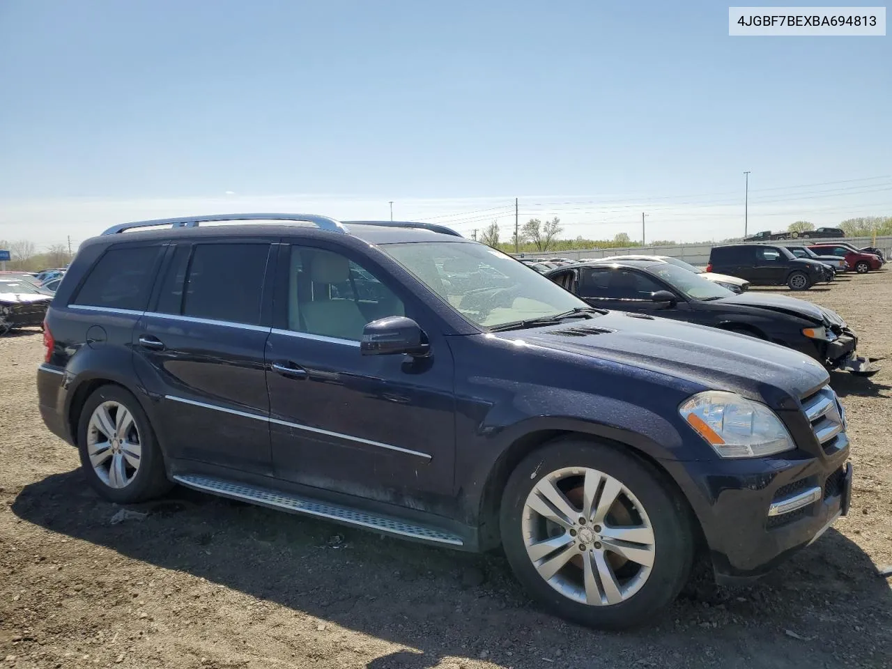 2011 Mercedes-Benz Gl 450 4Matic VIN: 4JGBF7BEXBA694813 Lot: 71241744