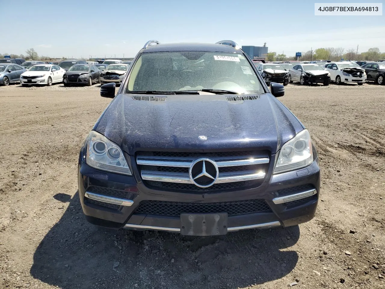 2011 Mercedes-Benz Gl 450 4Matic VIN: 4JGBF7BEXBA694813 Lot: 71241744