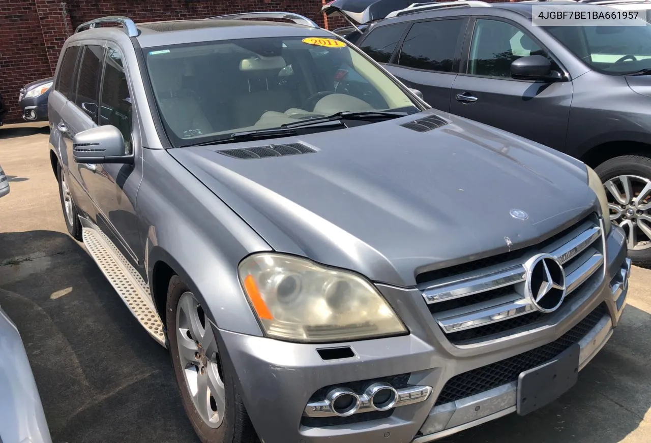 4JGBF7BE1BA661957 2011 Mercedes-Benz Gl 450 4Matic