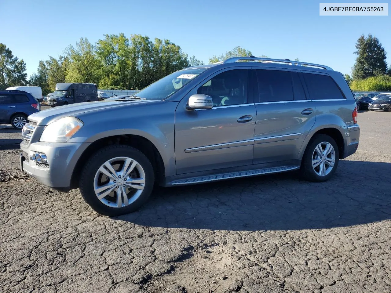 2011 Mercedes-Benz Gl 450 4Matic VIN: 4JGBF7BE0BA755263 Lot: 72425944