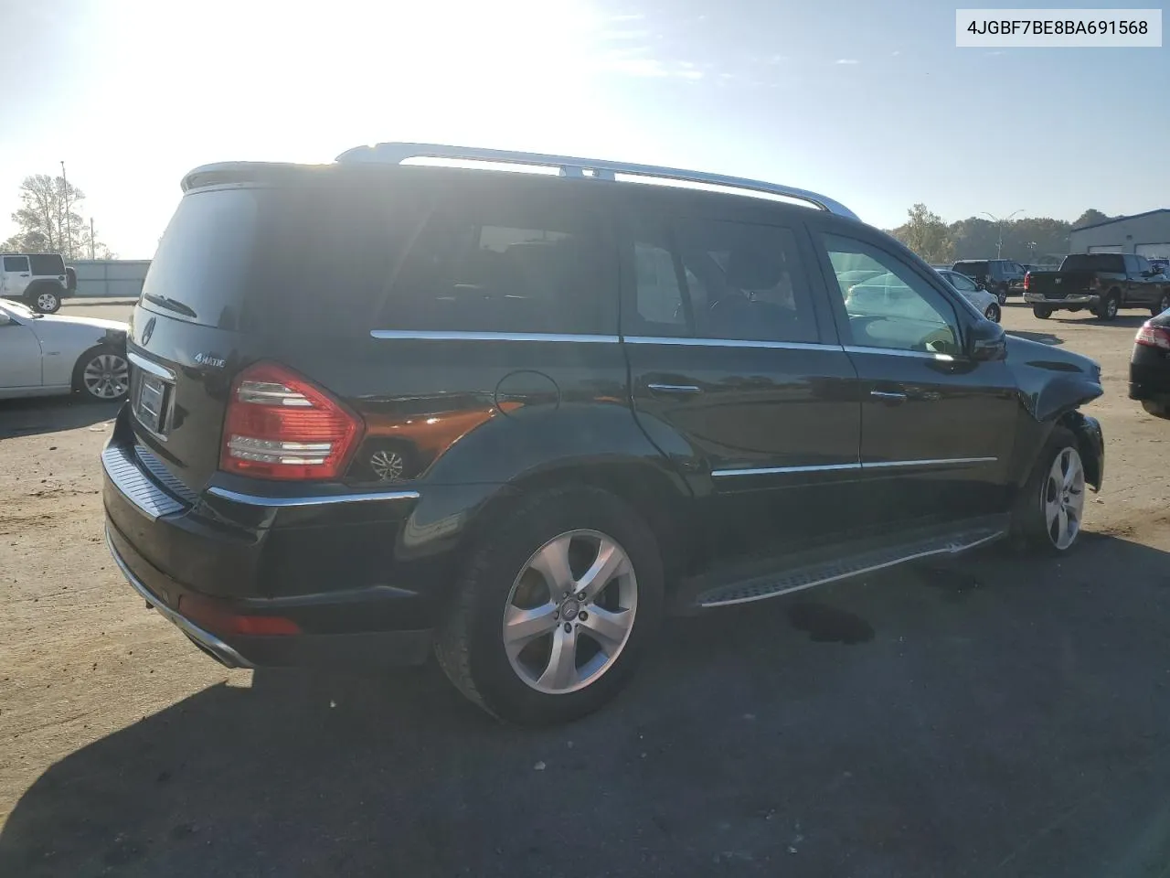 2011 Mercedes-Benz Gl 450 4Matic VIN: 4JGBF7BE8BA691568 Lot: 72997034