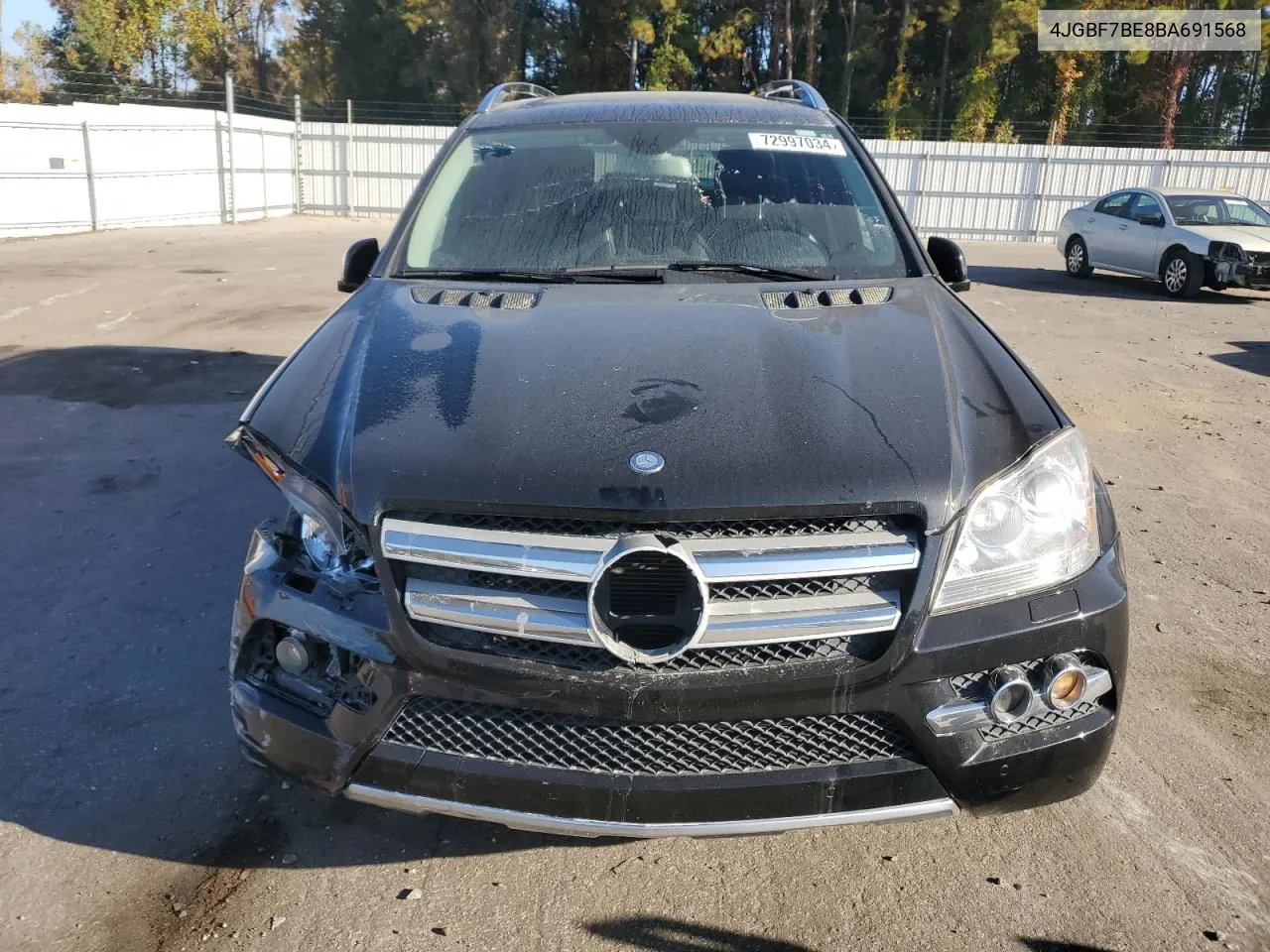 2011 Mercedes-Benz Gl 450 4Matic VIN: 4JGBF7BE8BA691568 Lot: 72997034