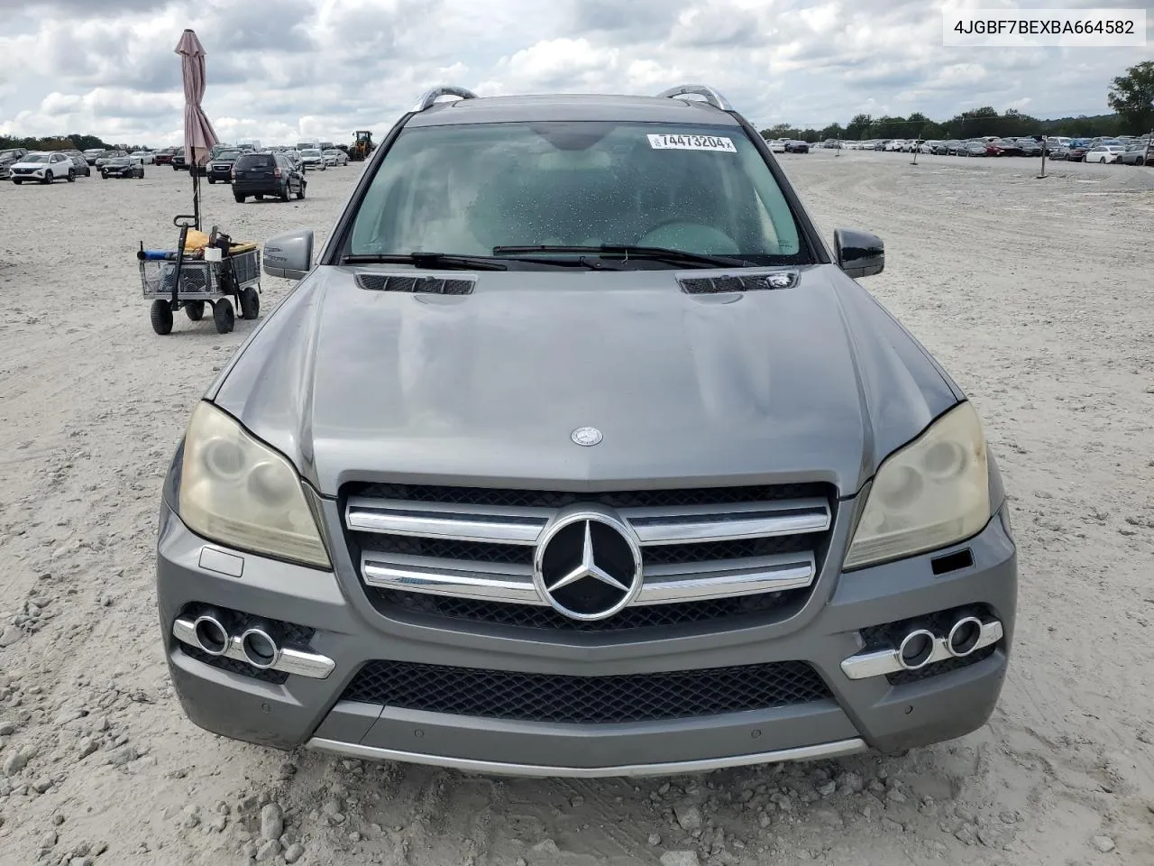 2011 Mercedes-Benz Gl 450 4Matic VIN: 4JGBF7BEXBA664582 Lot: 74473204